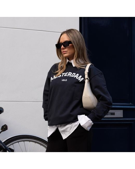 VLD Black Amsterdam Crew Neck