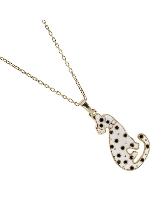 Ebru Jewelry Metallic Dalmatian Dog Necklace