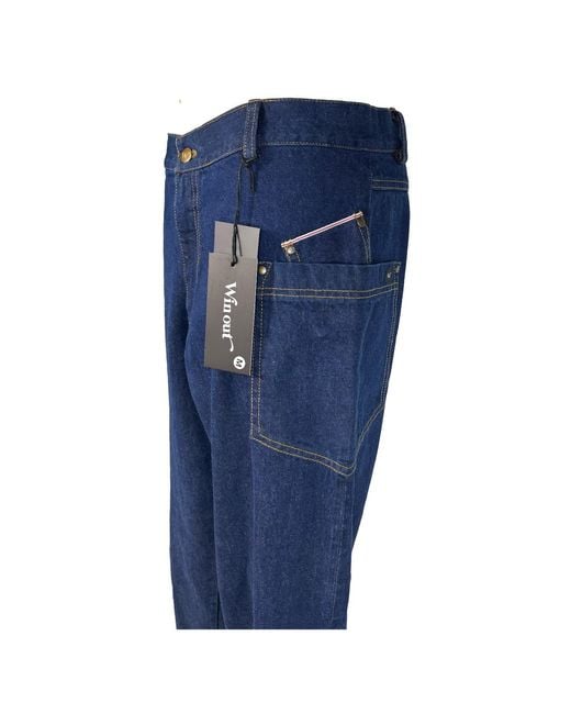 Win Out Blue Side Pocket Denim for men