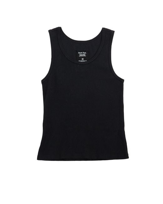 Reet Aus Black Tank Top For Basic