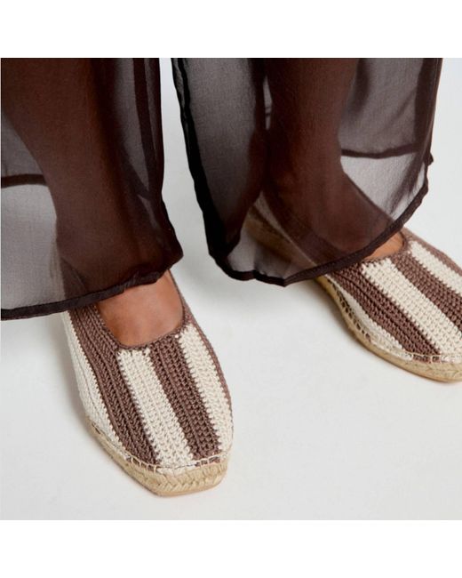 Naguisa Pink Calella Ecru Stripes