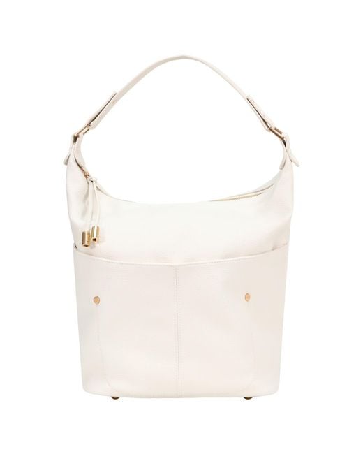 Storm White Aphrodite Slouch Shoulder Bag