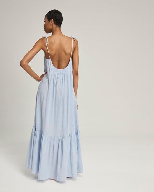 Nudea Blue The Trapeze Dress