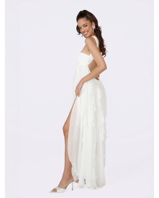Nana Jacqueline White Mariah Dress