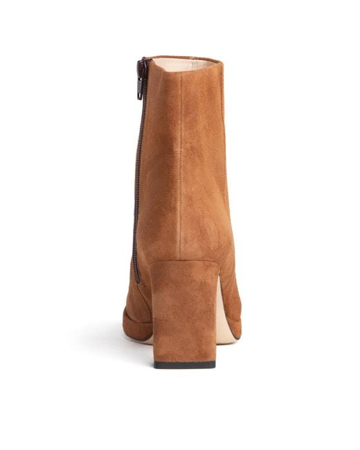 Beautiisoles by Robyn Shreiber Made in Italy Brown Scottie Camel & Cognac Bootie