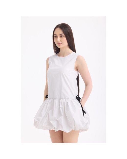 Georgette Natural Coco Mini Dress
