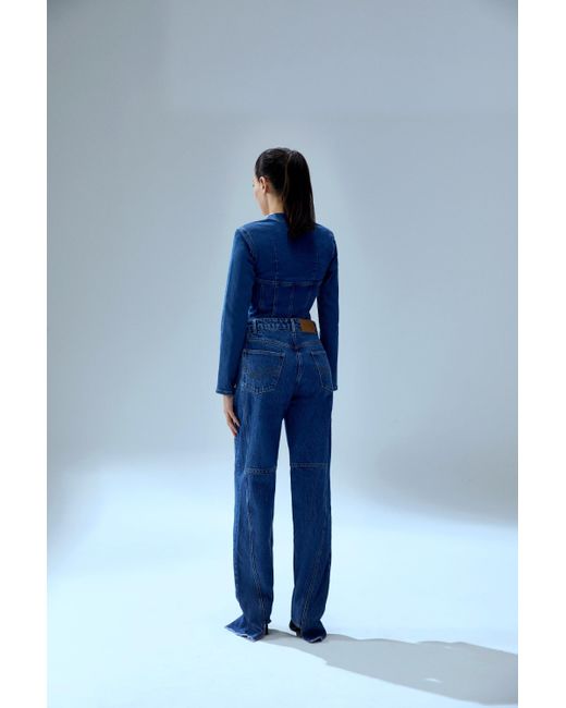 Pcfg Blue Your Itch Bootcut Denim Pant