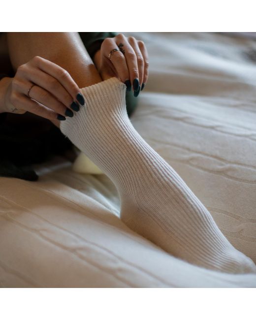 tirillm Orange Kaja Socks for men
