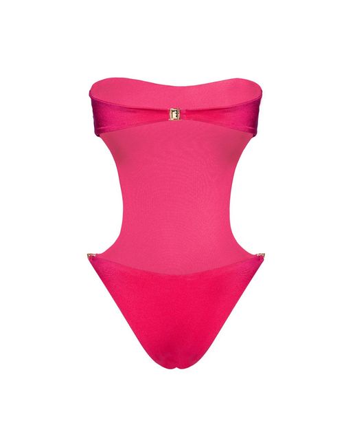 Cherina Beachwear Llc Purple Priyana Swimsuit