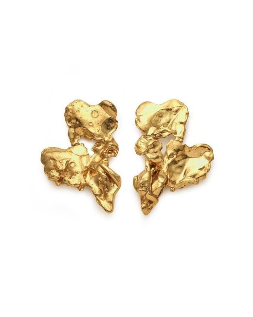 EVA REMENYI Metallic Talisman Mystery Earrings