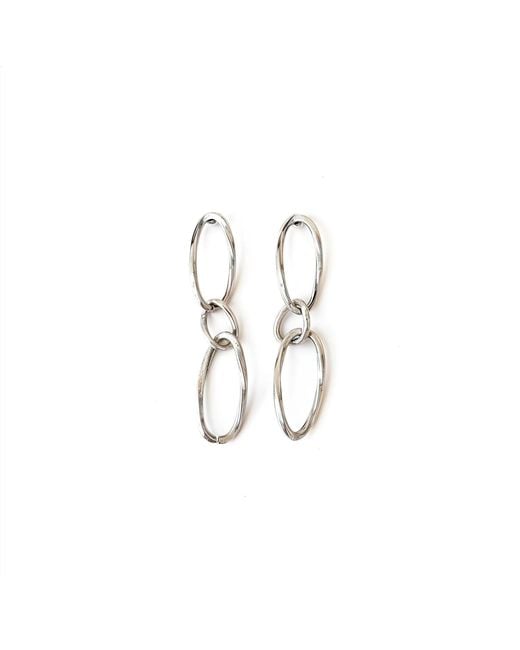 By Virgo White Magnific Earrings