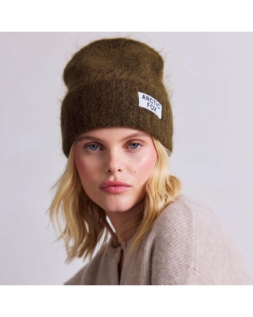 Arctic Fox & Co. Green The Mohair Beanie