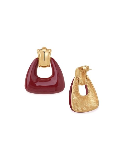 Retro Chic Metallic Ostuni Earrings