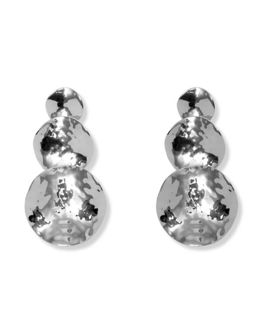 Argento Vivo Metallic Sol Drop Earring