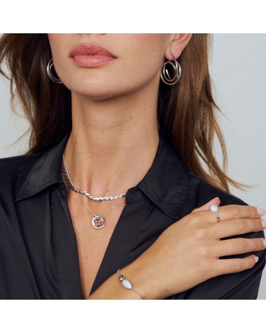 Sif Jakobs Jewellery Metallic Necklace Spirale Pianura