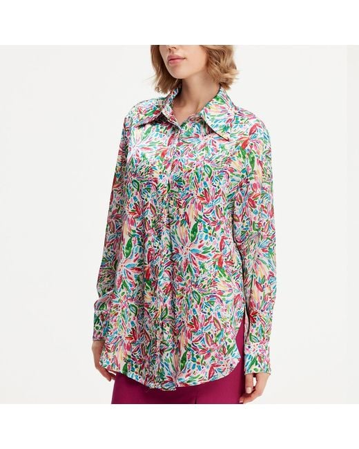 Smart and Joy Multicolor Liberty Print Blouse
