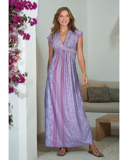 Chic by Lirette Purple Kimono Dress Guna