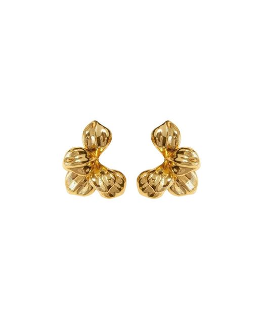 Mickey's Girl Metallic Moon Bloom Waterproof Earrings