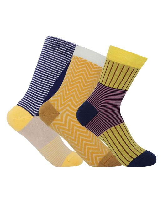 Peper Harow - Made in England Blue Socks Bundle