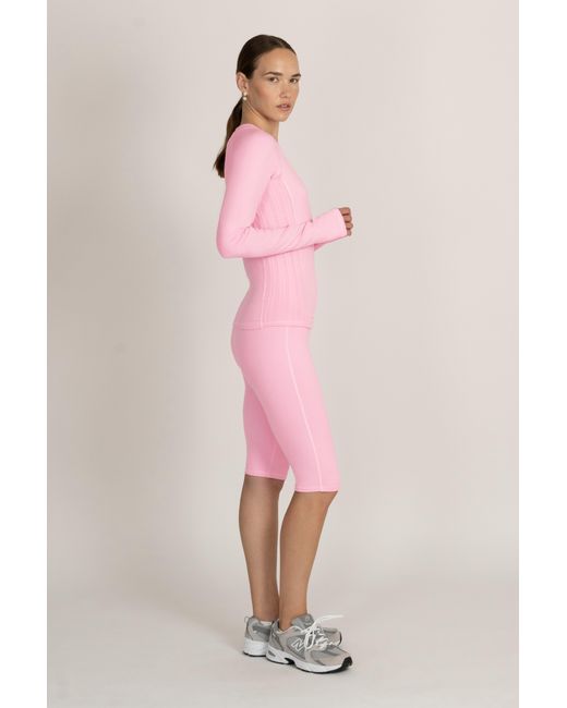 The Koozy Pink Montebello Long Sleeve Top