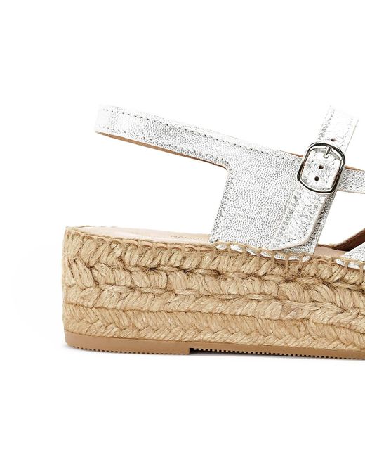 Naguisa White Espadrilles