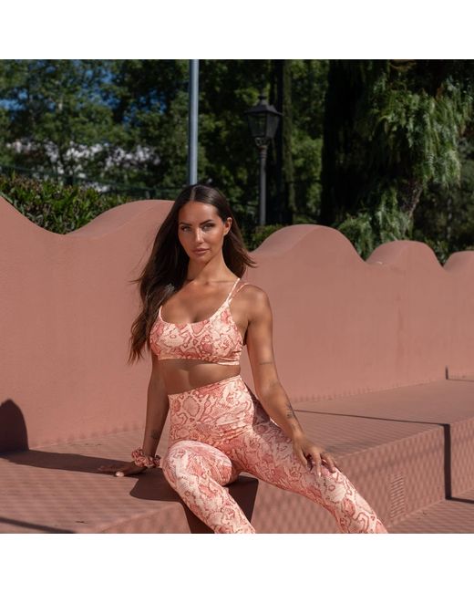 Befitnesslou Orange Coral Snake Legging