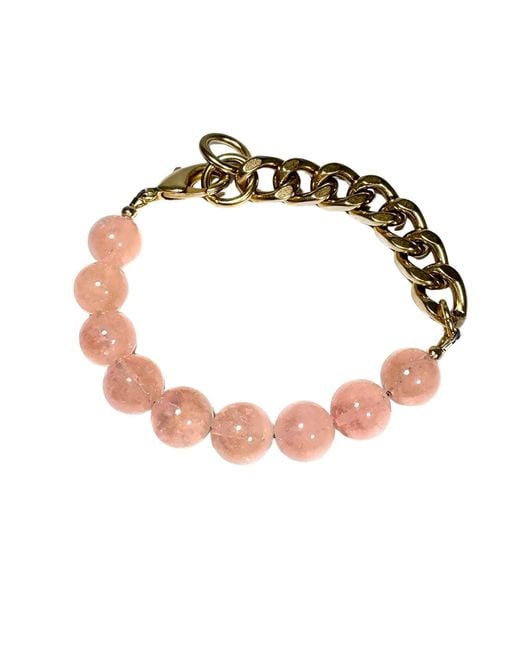 Rachel Nathan Brown Remix: Morganite Bracelet