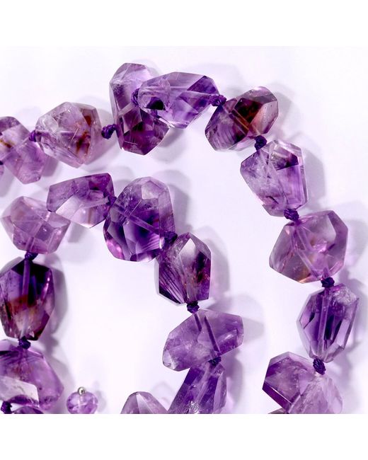 Mineralgems•Studio Purple Amethyst Ametrine Necklace
