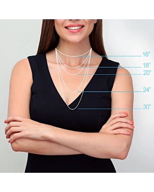 The Jewellery Store London Metallic Fine Ball Chain