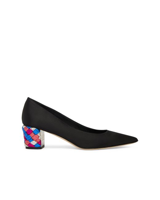 April & Alex Black Essie Noir Pump