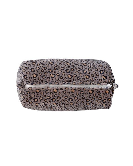 Conscious Yoga Collective Gray The Velvet Leopard Three Piece Travel Set
