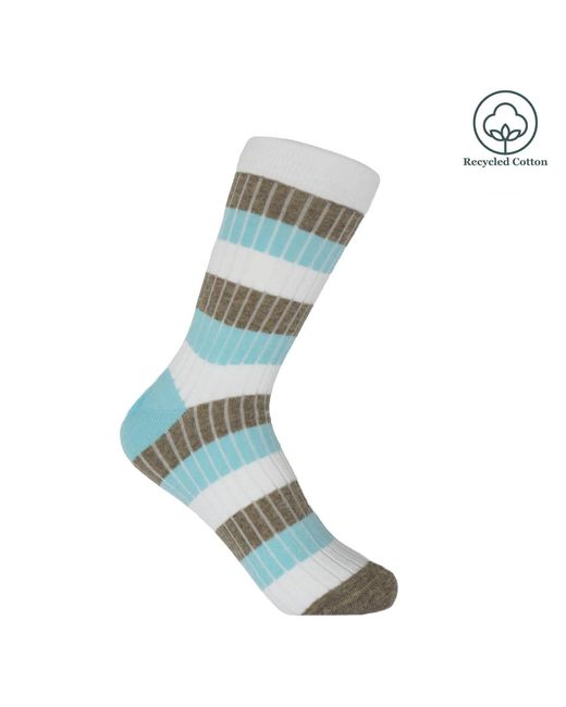 Peper Harow - Made in England Blue Five Days Socks Bundle