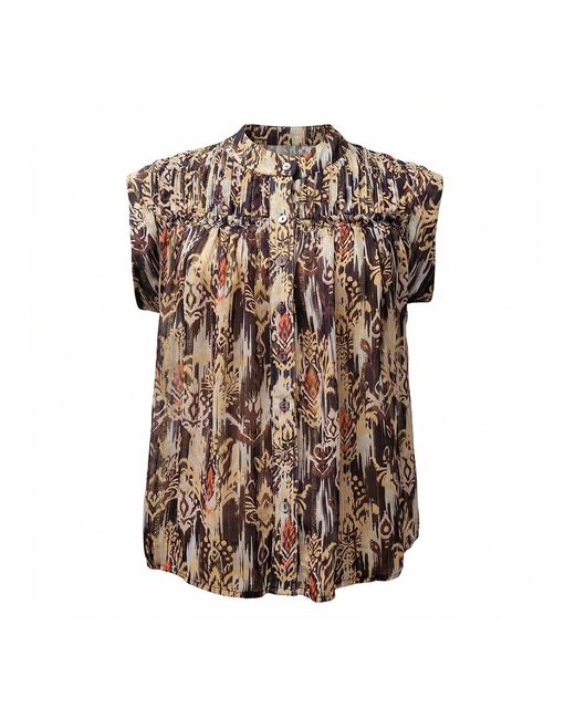 Nooki Design Brown Deloris Blouse