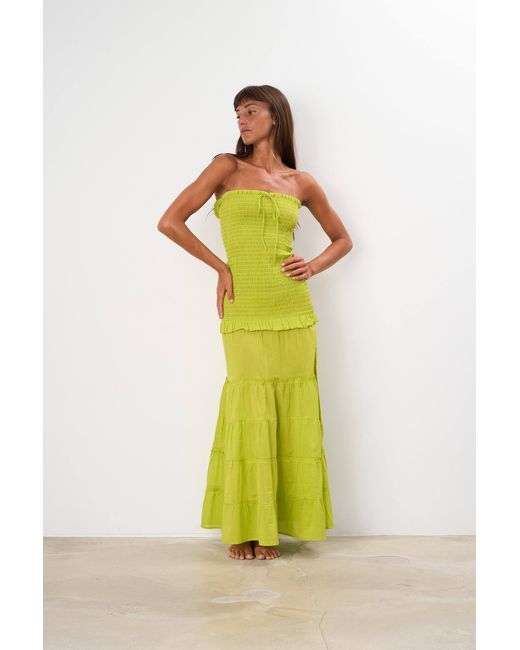 Par Y Escala Sl Green Roma Lima Dress