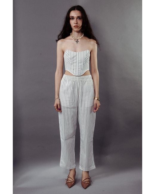 The Coolgirl Nyc White Kiana Top