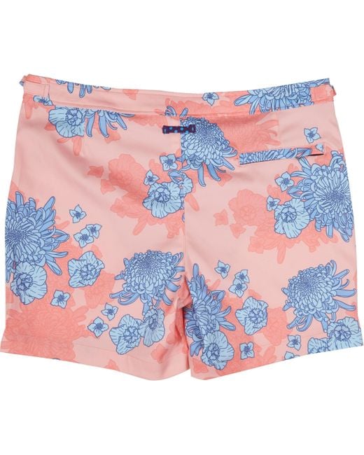 Lords of Harlech Pink Pool Mumms Dream Swim Short for men