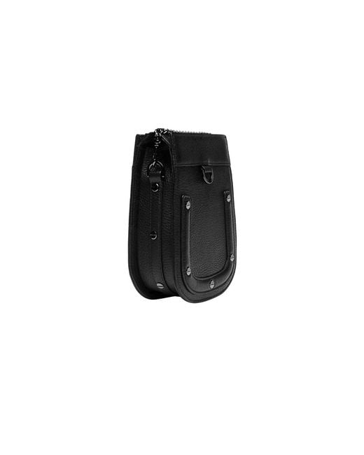 Lovard Black Leather Violin Gunmetal