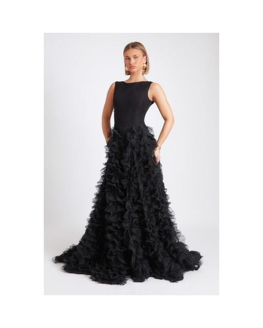 ROSIE BILLINGTON Black Julia Ball Gown