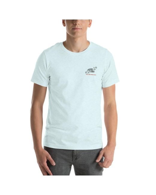 Anchor and Crew Blue Ice Ramen House Dial-A-Local Organic Cotton T-Shirt for men