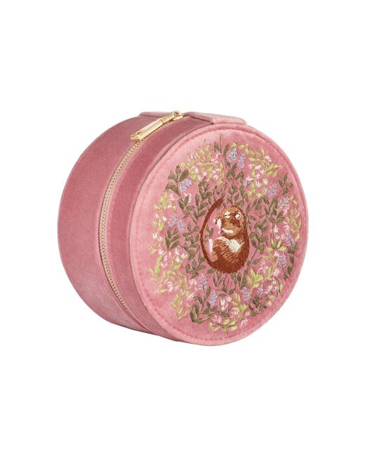Fable England Fable Chloe Dormouse Jewellery Box Pink
