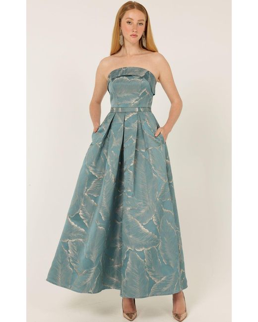 SACHA DRAKE Green Atelier Bolero & Gown Set