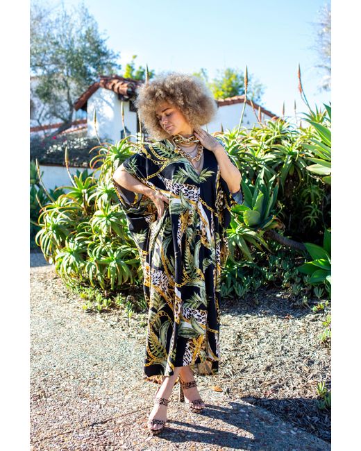 Jennafer Grace Green Bianca Caftan