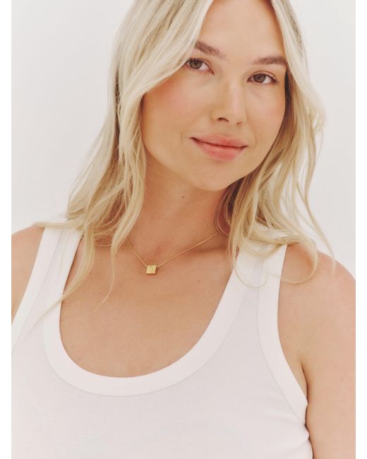 Kouree Metallic 'You'Ve Got This' Necklace Pendant Charm