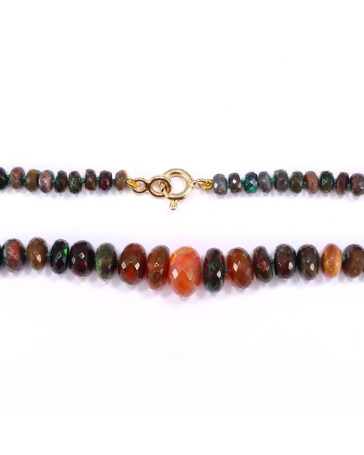 Mineralgems•Studio Brown Opal Necklace