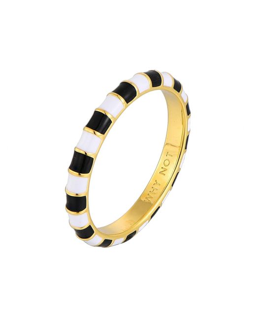Pinnole Metallic Thin Ring