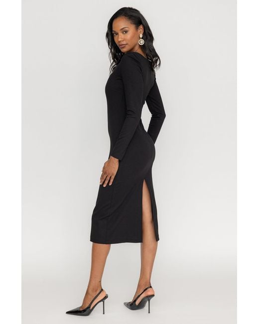 Zetaye Black Harper Body Dress
