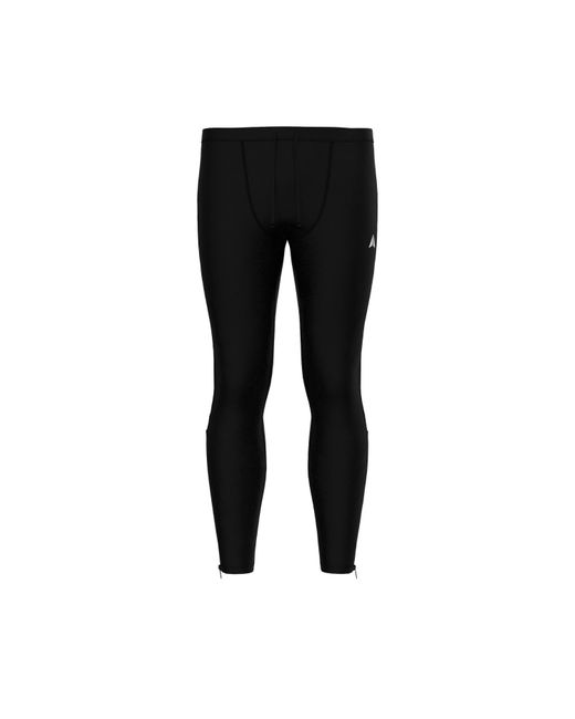 Aora Athletics Black Hybrid Kanzai Eco-Friendly Compression Tights For – High-Stretch Supportive Sustainable Leggings for men