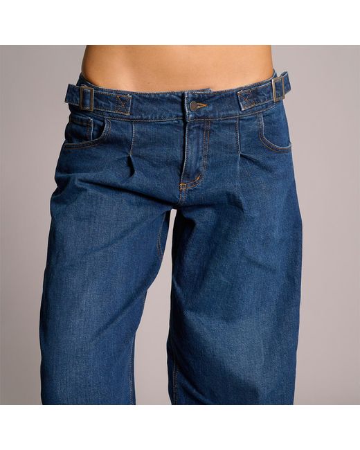 Love and Nostalgia Blue Bob Barrel Leg Jean
