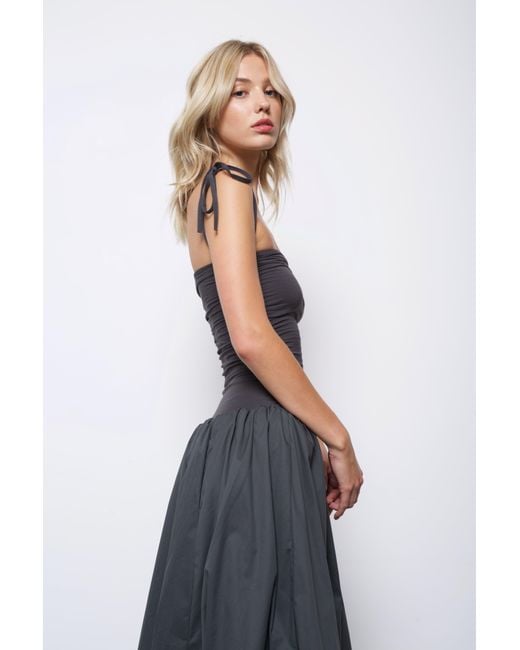 Amy Lynn Gray Alexa Dark Puffball Dress