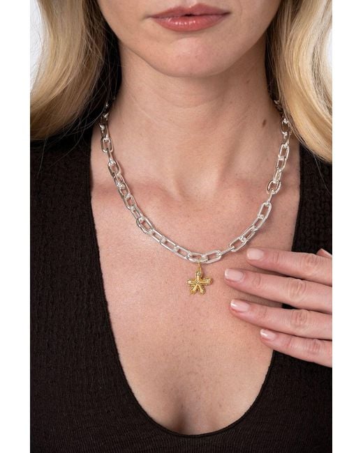 Zynnia Collective Metallic Mod Chain Necklace